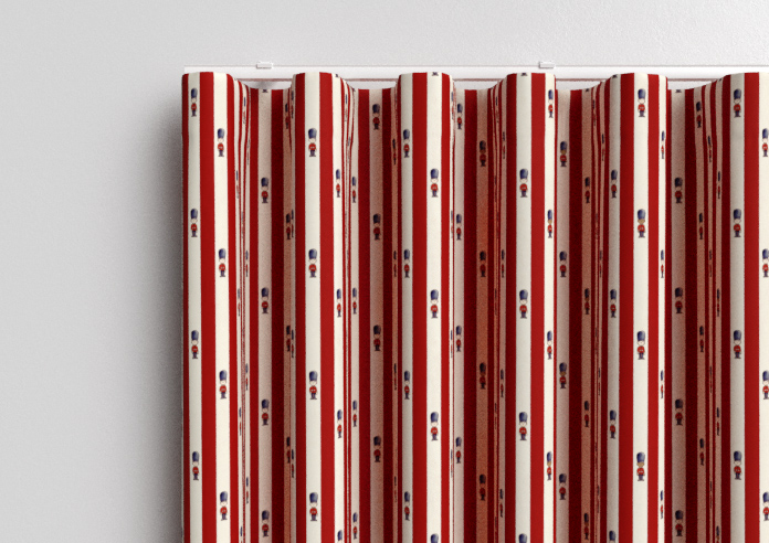 Kings Breakfast, Stripe Kingsmen - Made to Measure Curtains - Image 13